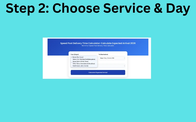 Select Parcel Type Step