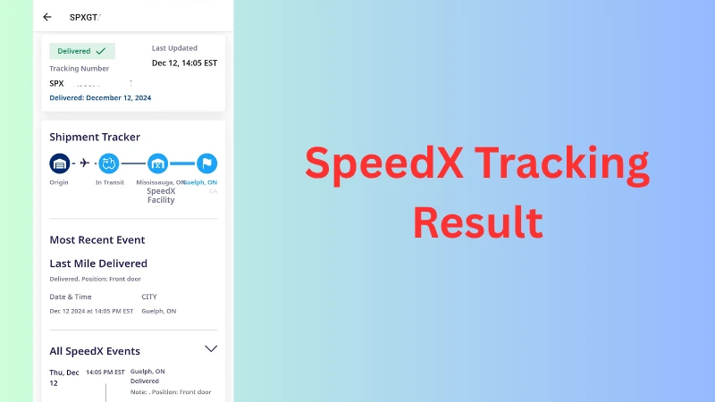 Get Live SpeedX Status