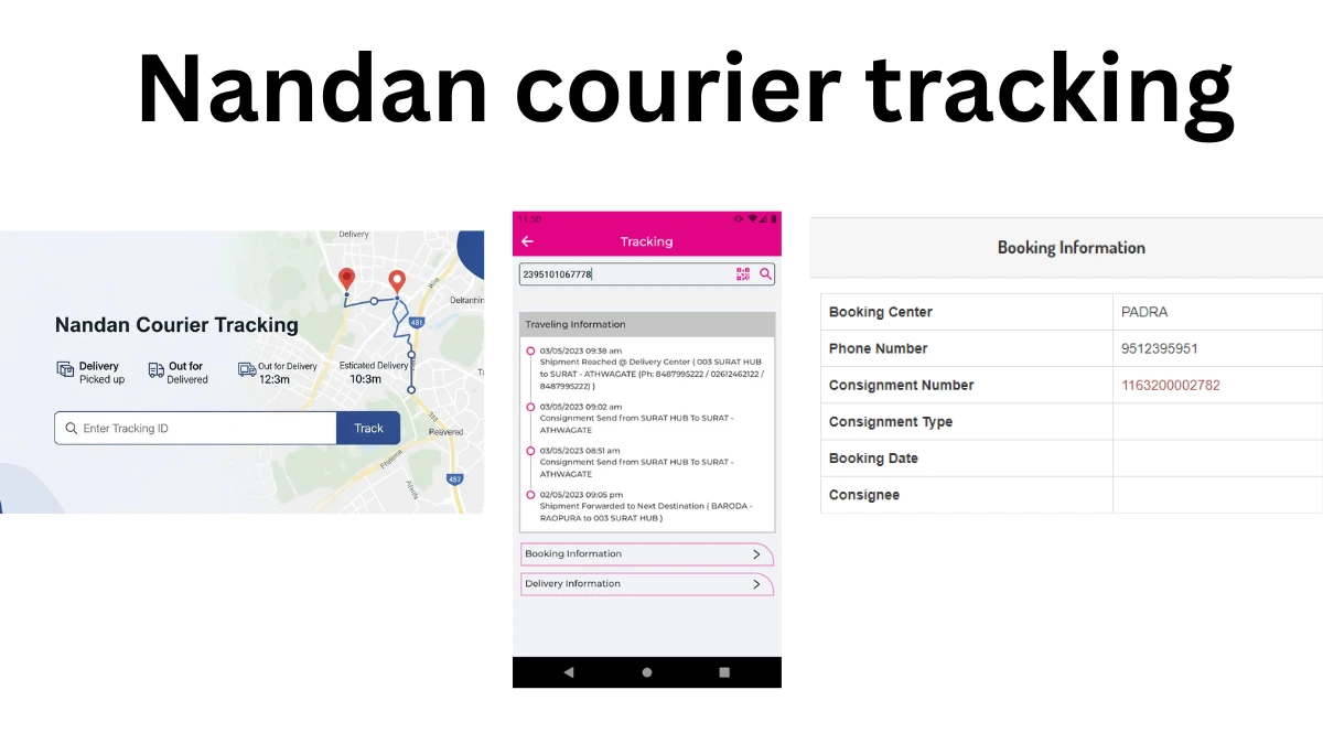 Nandan courier tracking